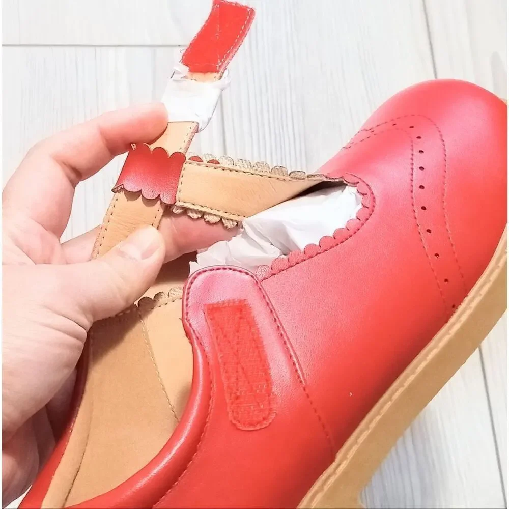 (S-4375) ZBY Kids Mary Jane Sz 4